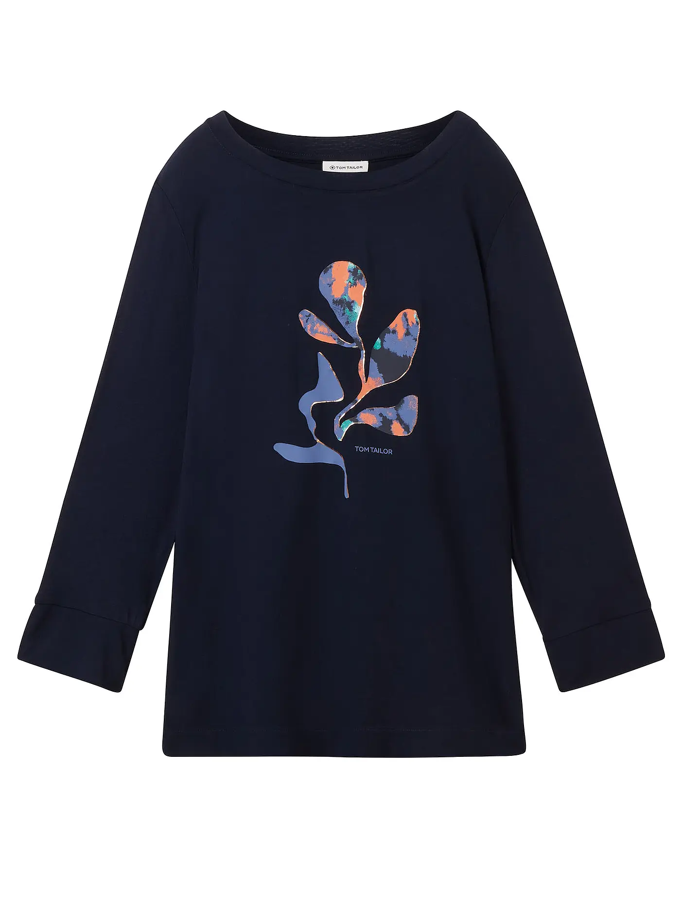 TOM TAILOR | Langarmshirt | blau